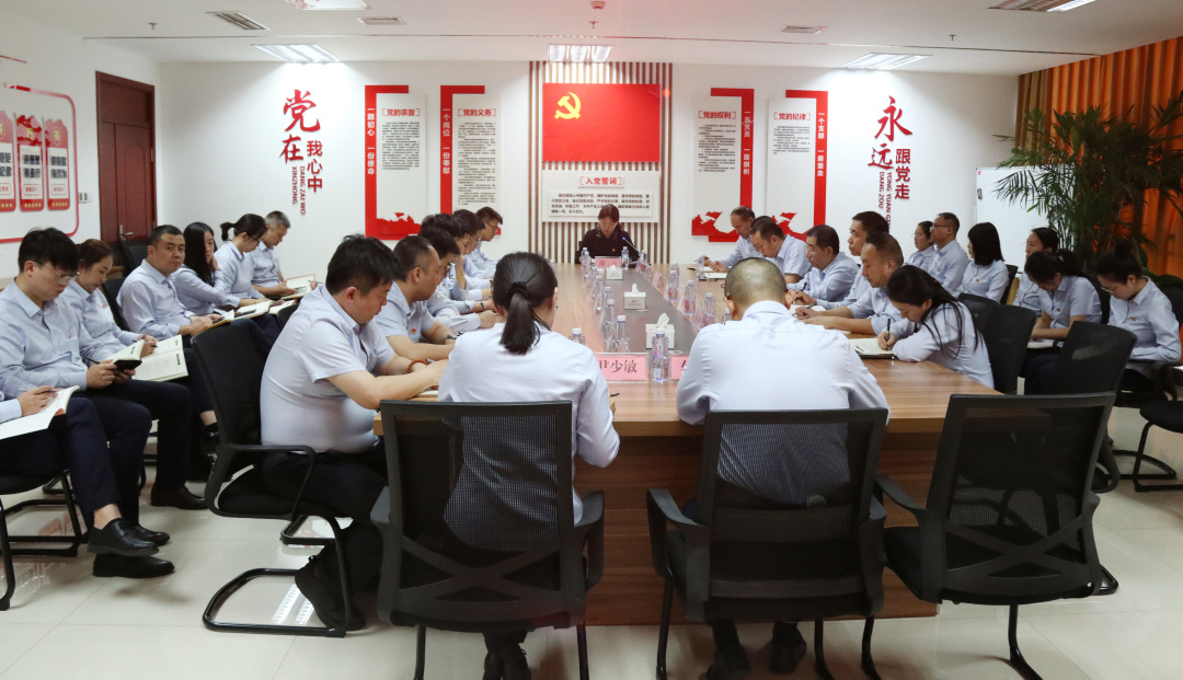 市財(cái)金集團(tuán)開展主題教育專題黨課